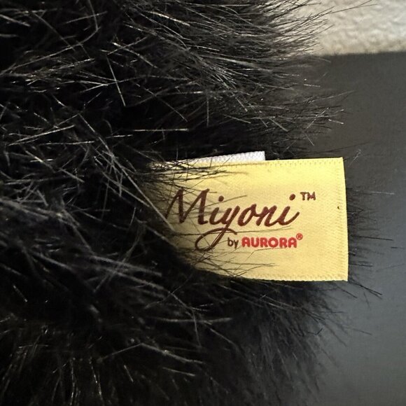 Aurora Miyoni Chimpanzee 9.5 Inch Plush Figure Black Ape Gorilla Monkey Stuffed - Picture 5 of 6